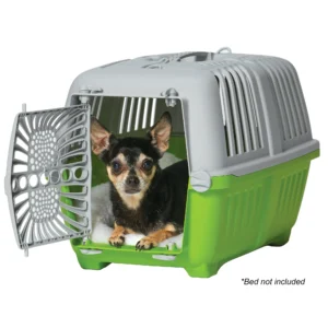 Spree Travel Pet Carrier, Green | Hard-Sided Pet