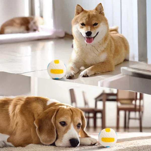 Pet Volleyball Toy – Stuffed Plush Chew-Resistant Sports Toy for Dogs & Cats - Image 3