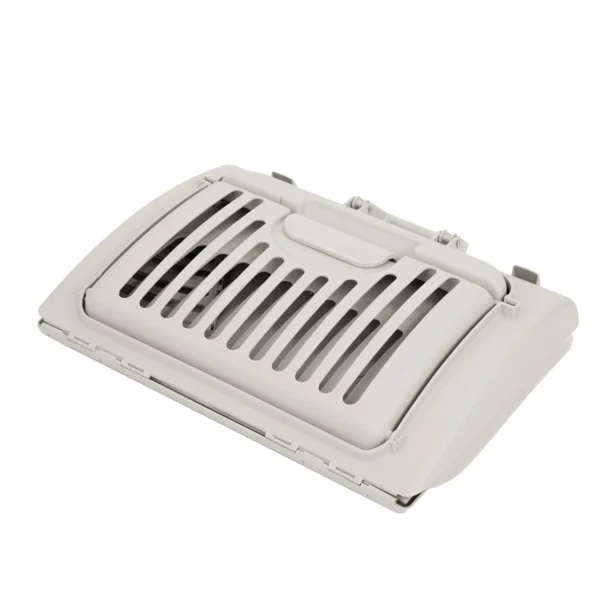Foldable Plastic Travel Cat Carrier – Gray, One Size - Image 4