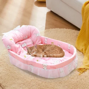 Cats Bed & Dog Bed – Cozy Pet Mat & Cushion for Small to Medium Pets  (22.44