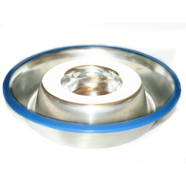 Slow Feed Anti-Bloat Dog Bowl with New Bonded Silicone Base - Image 4