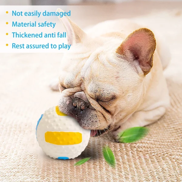 Pet Volleyball Toy – Stuffed Plush Chew-Resistant Sports Toy for Dogs & Cats - Image 4